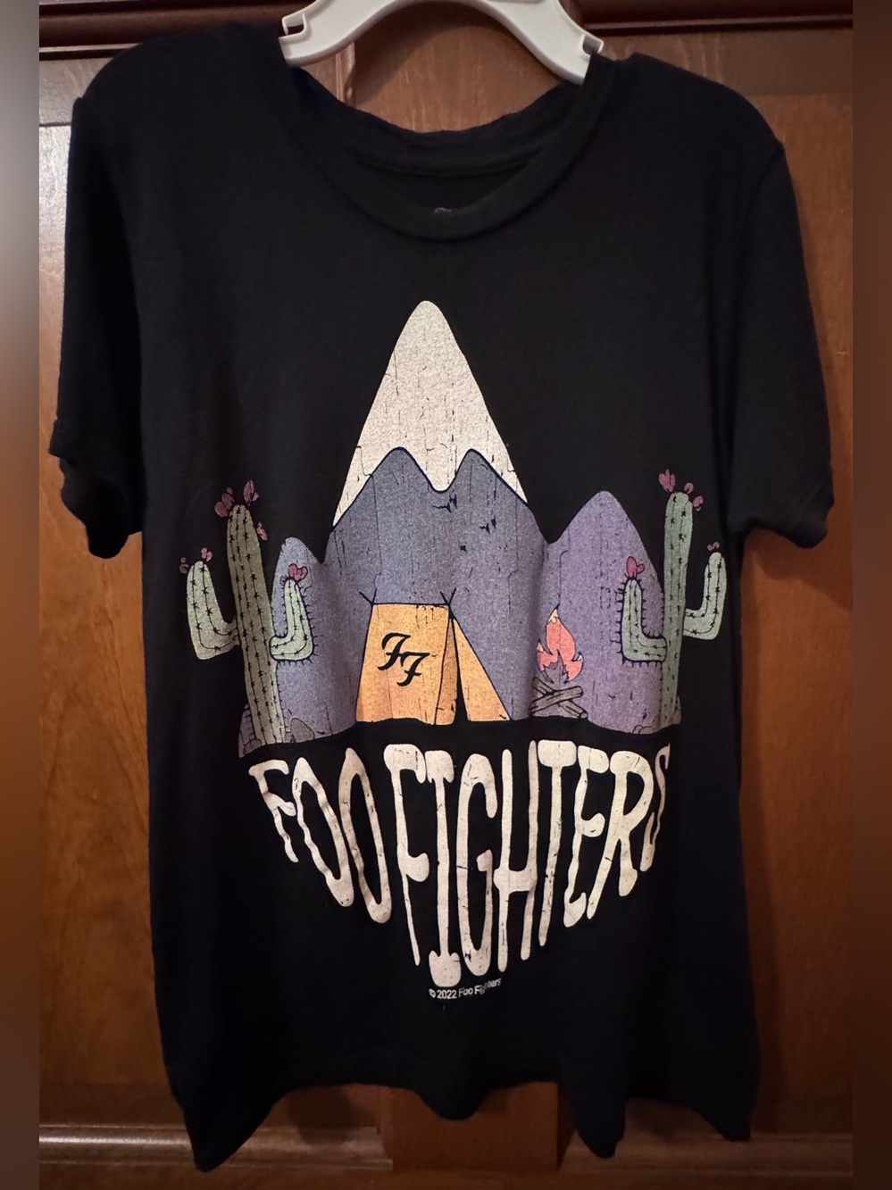 EUC Unisex Kids’ Sz. 6 Rowdy Sprout Foo Fighters "Mexican Camp" Tee